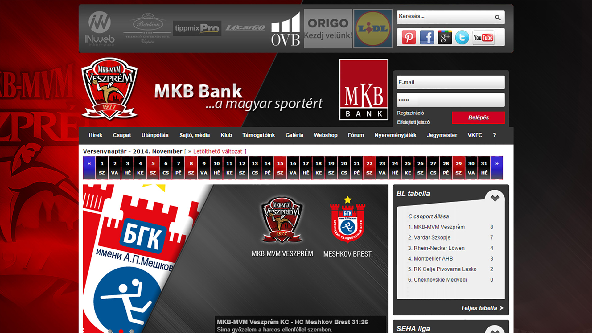 Project iw-vp-handball