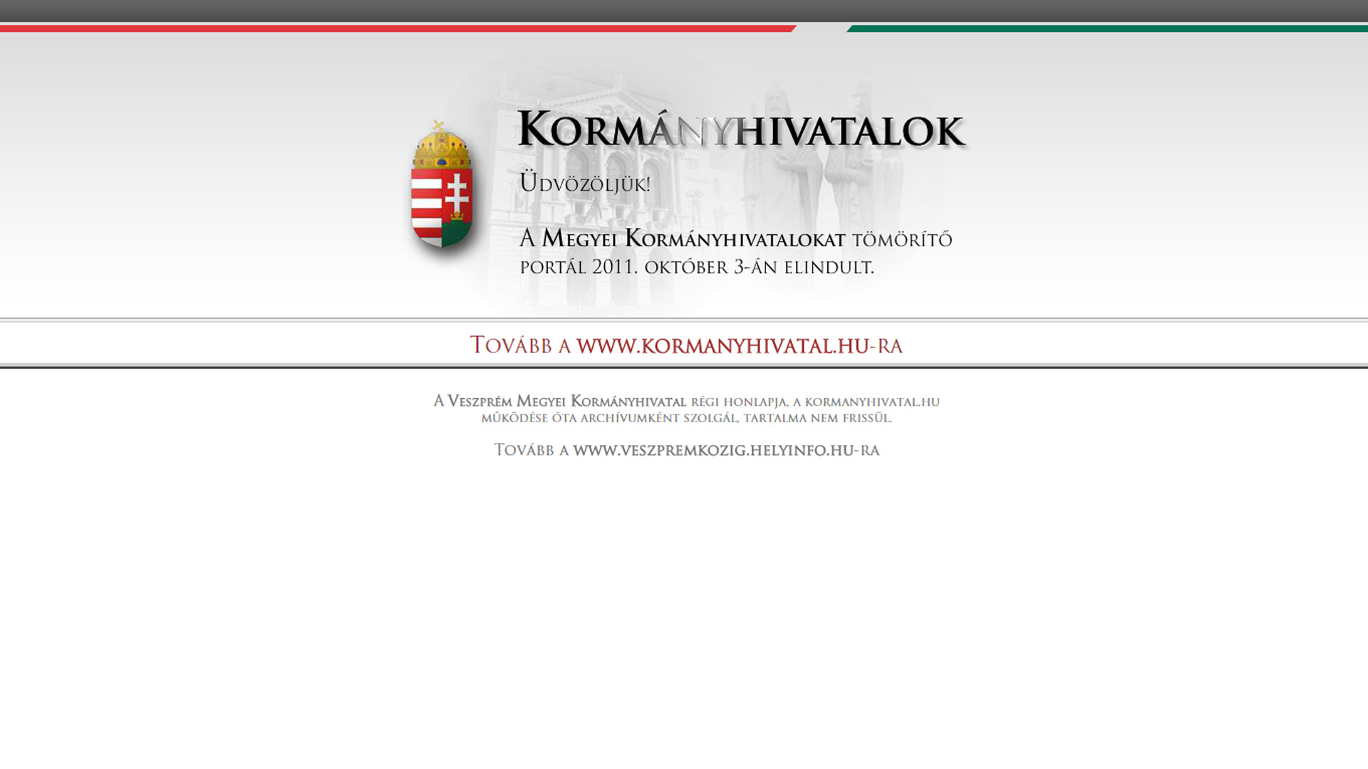 Project pt-kormanyhivatalok